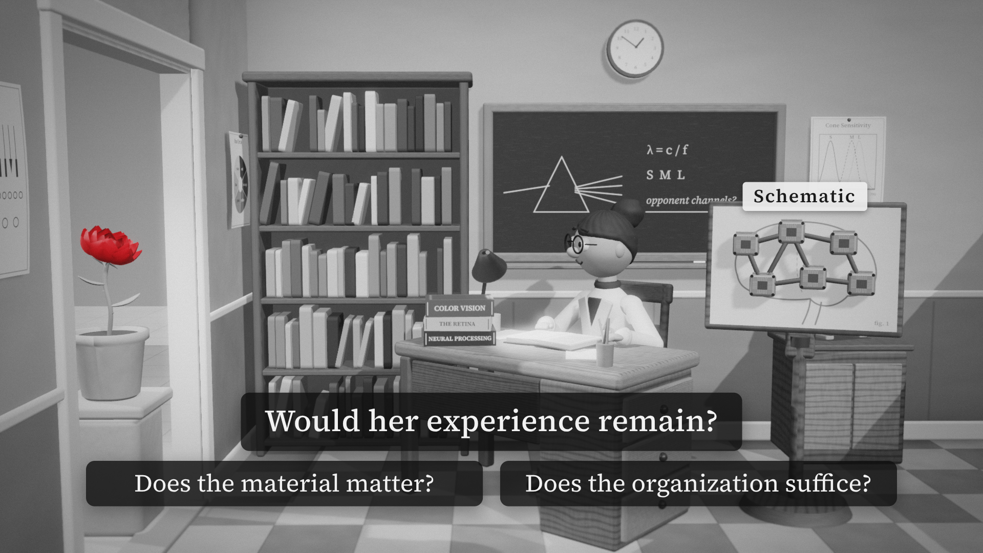 Material or organization?